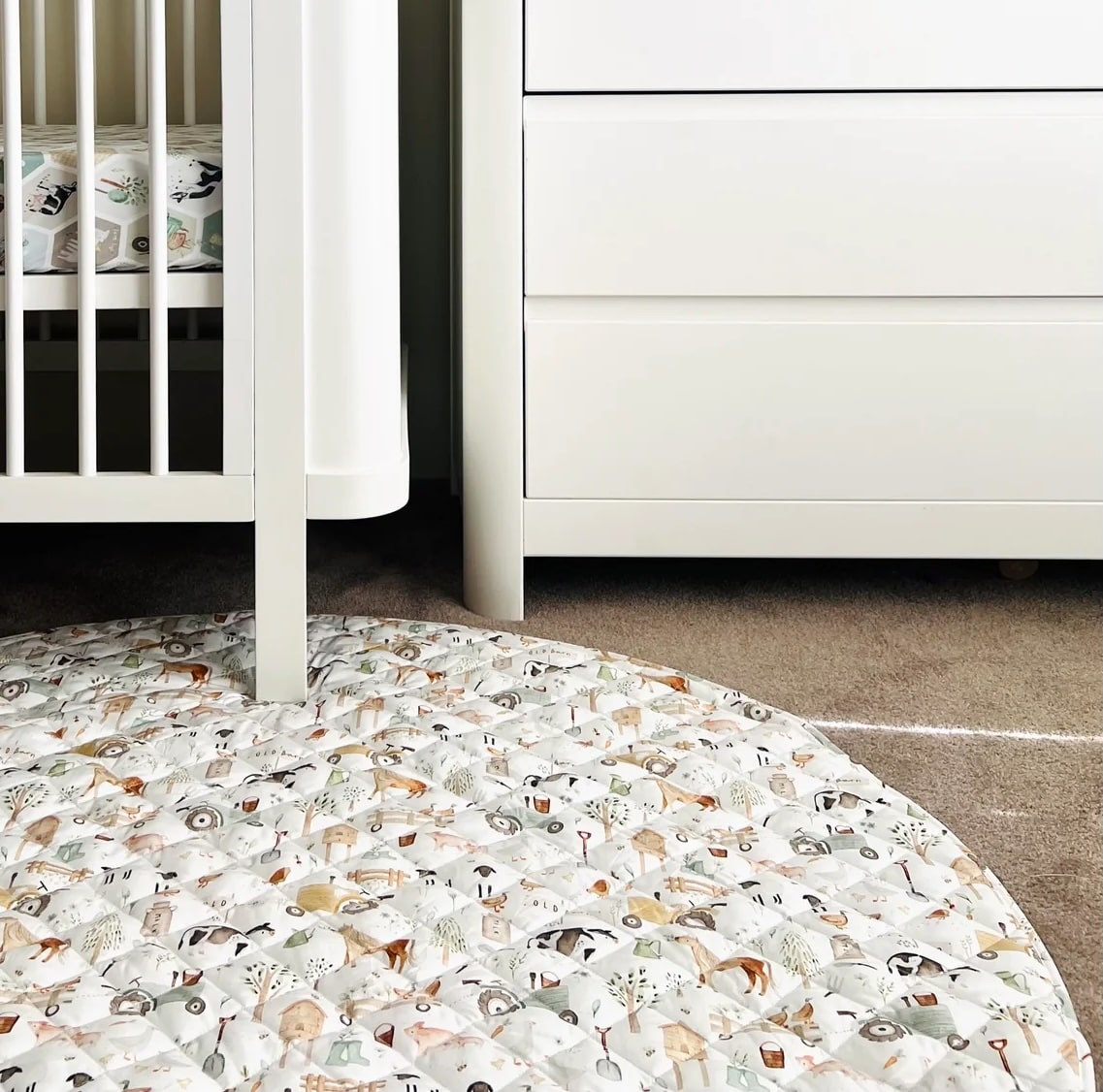 Cuddle Bug Padded Waterproof Playmat - Farm Life