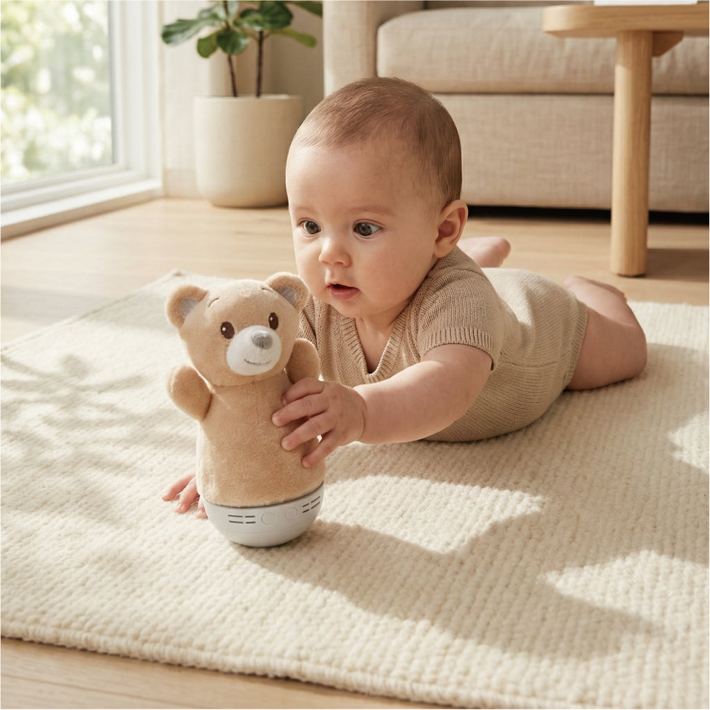 Teddy Bear Tumbler Lamp