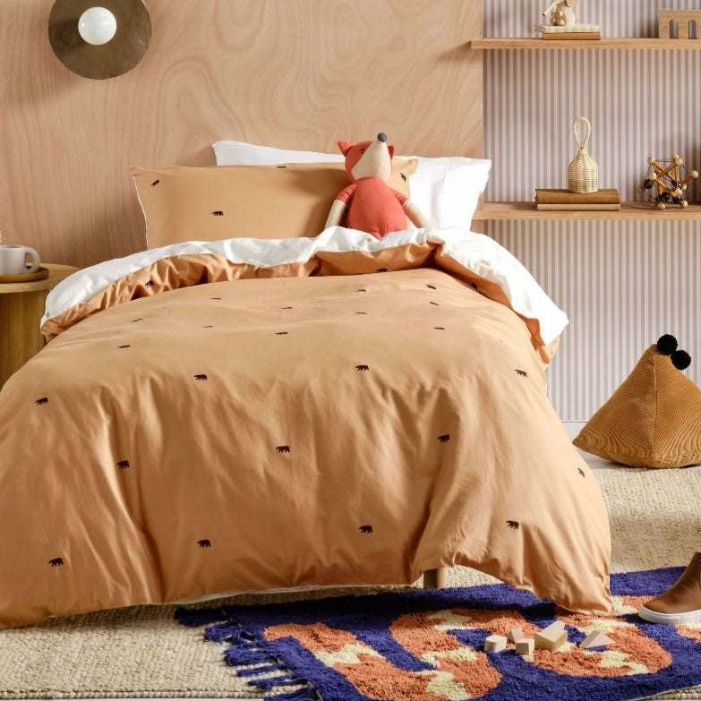 Bear Hug Single Quilt Cover Set