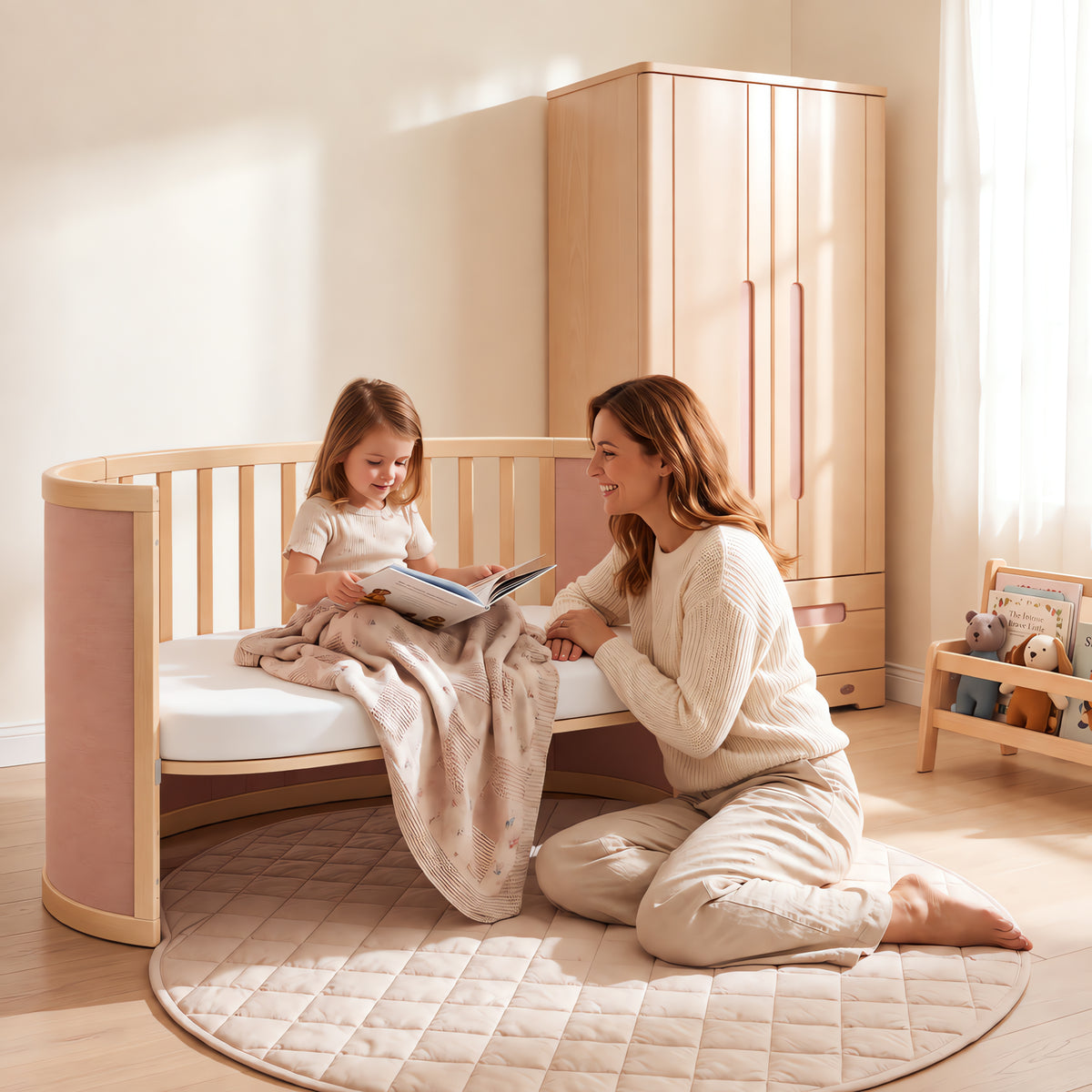 Eden Elite Oval Cot