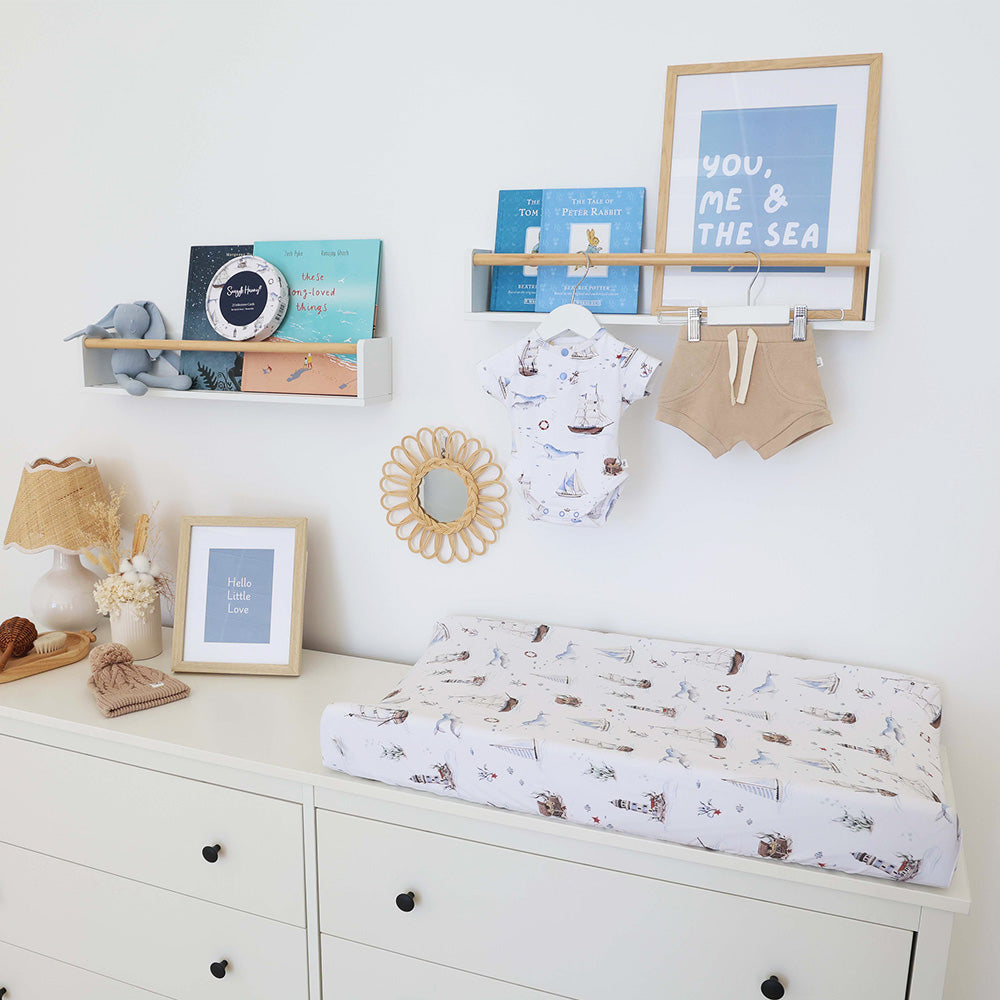 Snuggle Hunny Bassinet Sheet - Set Sail