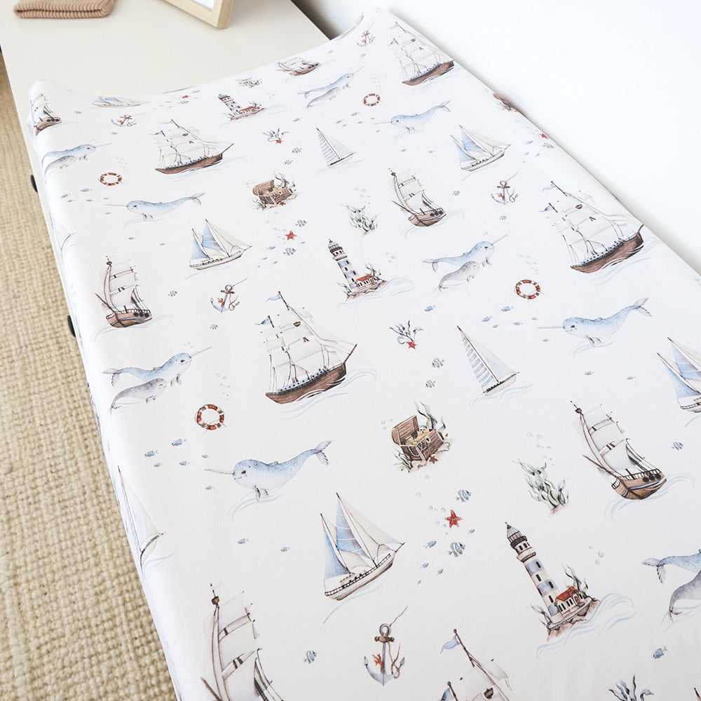 Snuggle Hunny Bassinet Sheet - Set Sail
