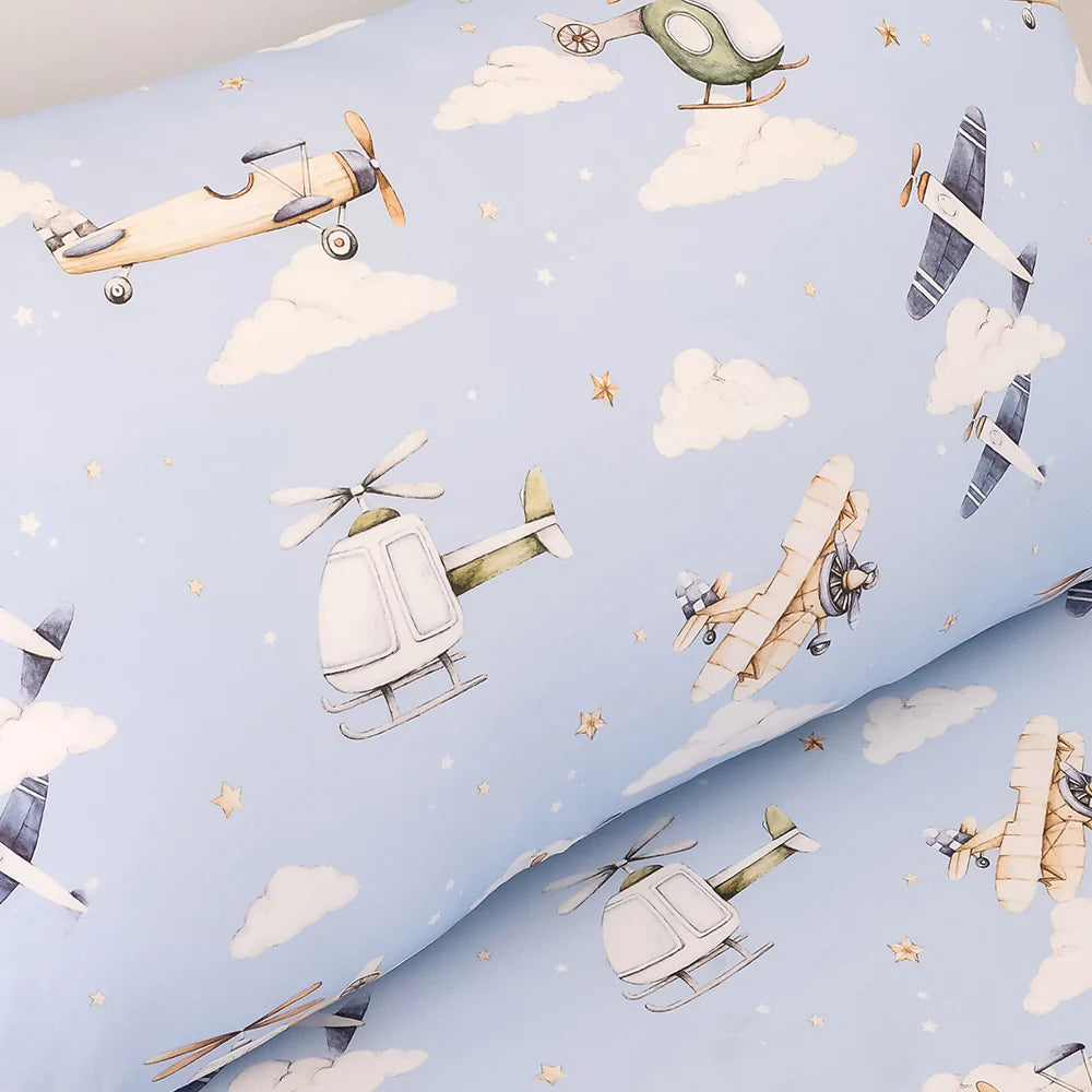 Snuggle Hunny Single Pillowcase - Taking Flight