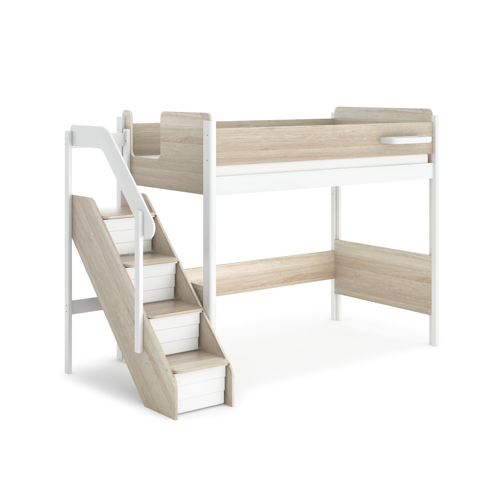 Boori Natty King Single Loft with Storage Staircase