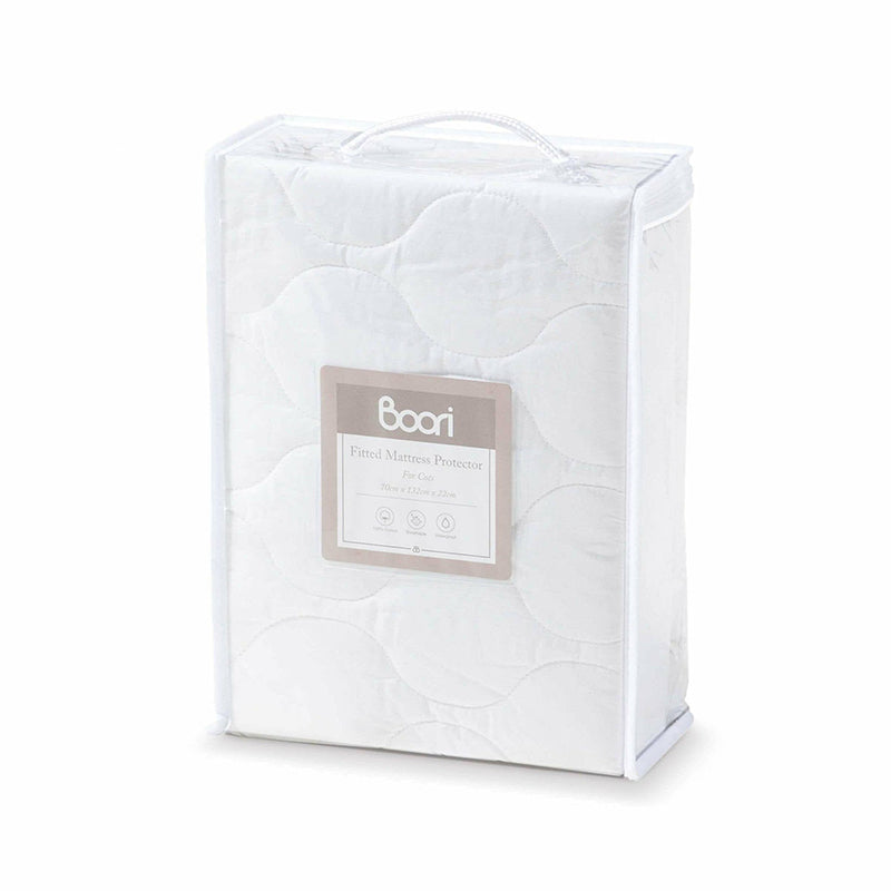 Boori Baby Cot Fitted Mattress Protector 132 x 70cm
