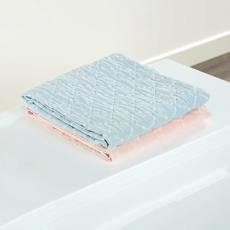 Diamond Jacquard Cotton Blanket