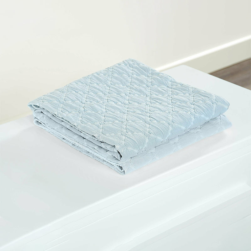 Diamond Jacquard Cotton Blanket