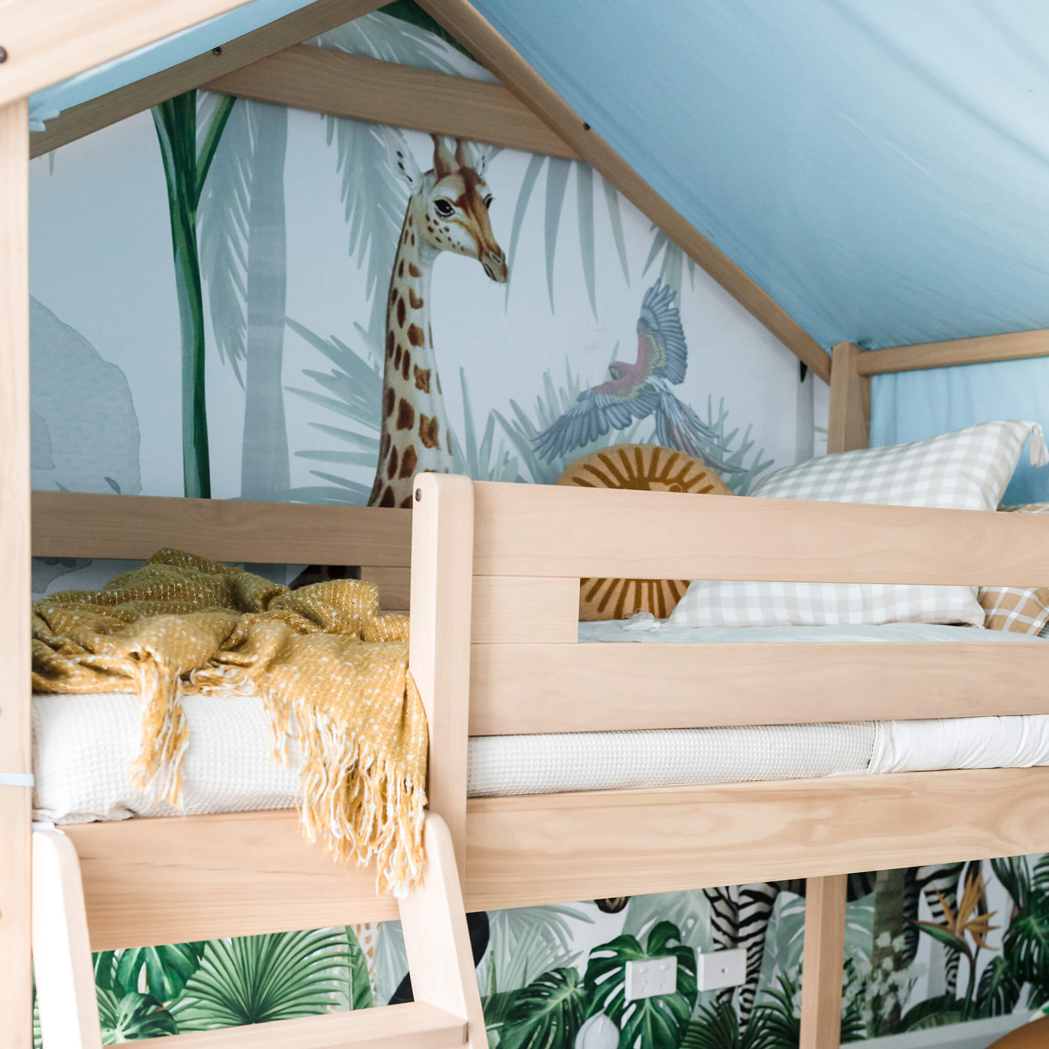 Forest Teepee Single loft Tent Canopy