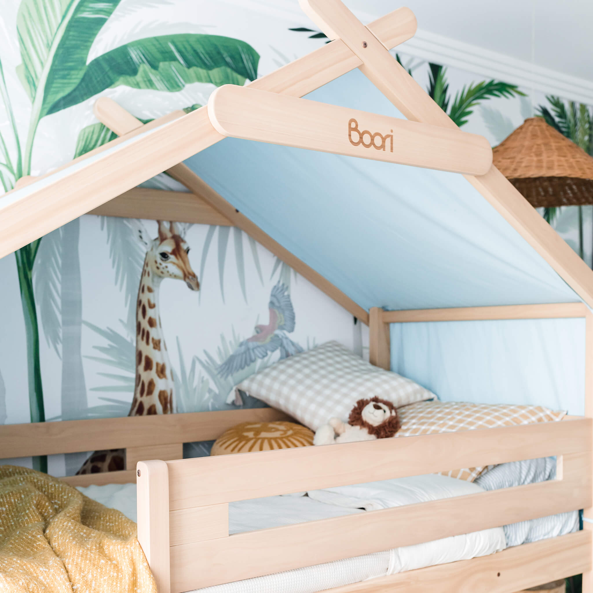 Forest Teepee Single Loft Bed